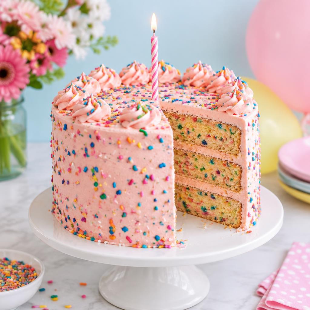 Rainbow Unicorn Kids Cake