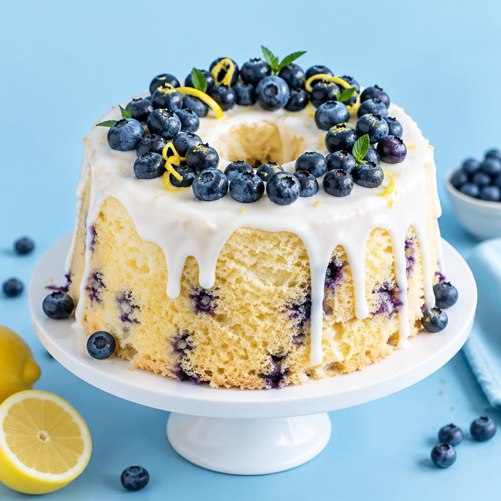 Christmas Snowberry Cake